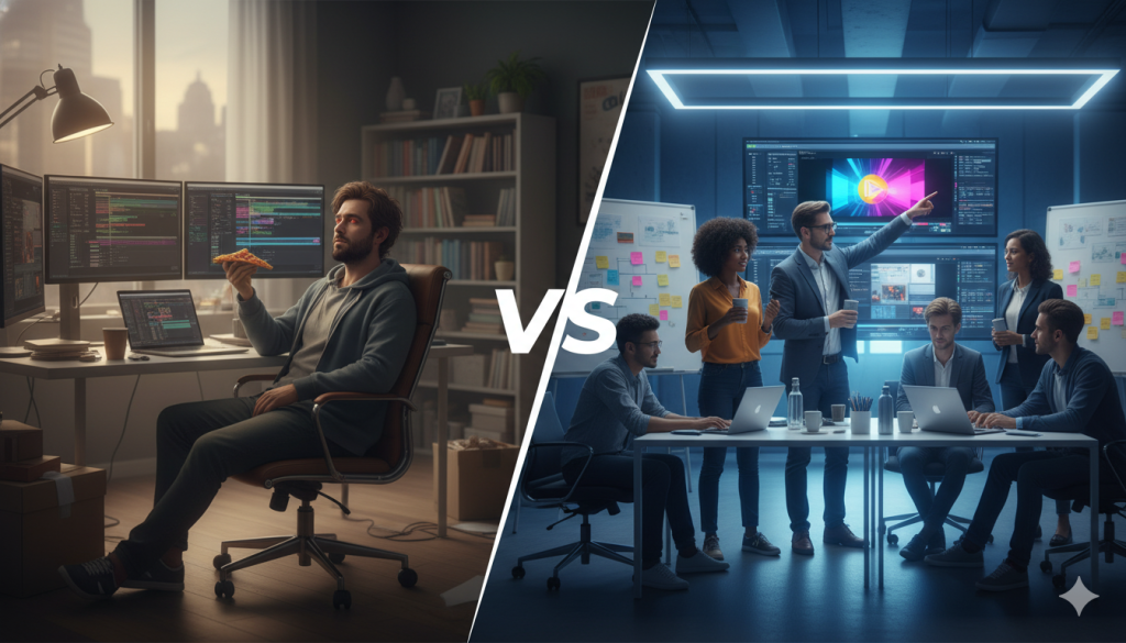 Freelancers vs. Video Editing Agencies